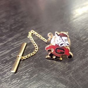 Georgia bulldog tie tack